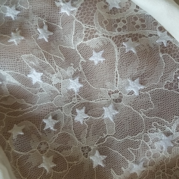 For Love And Lemons Cosmic Tiered Lace Mini Dress - Picture 13 of 16